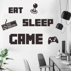 game room wall stickers murals gamer wall decals poster for children boys kids men video game room decor playroom bedroom decoration