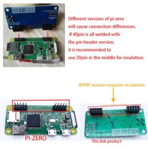 MMDVM Hotspot Spot Radio Station+ Antenna+OLED+ Black Case with Screen Support P25 DMR YSF D-Star UHF Expansion Board WiFi Digital Voice Modem Suitable for Raspberry Pi-Zero W, Pi 3, Pi 3B+