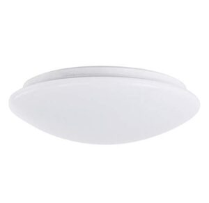 ilett led 15 watts flush mount fixture ceiling light, mushroom shape, ultra light weight, 10.5 inches, 1200lm, 6500k, 85v-265v