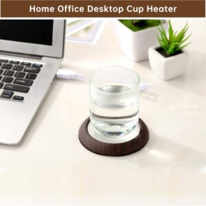 Coffee Mug Warmer, Electric USB Cup Heater Pad for Desk, Cup Warmer Heat Beverage Mug Mat Home Office Desktop Heated Coffee Tea Mug Pad