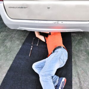 delooant maintenance mat for under car or equipment, soft and comfortable,absorbent,waterproof,reusable,washable,protect floor clean(maintenance mat:36inches x 60inches)