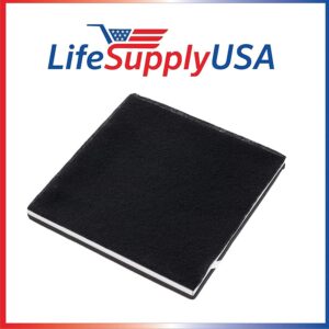 LifeSupplyUSA 3-in-1 HEPA, Carbon, Pre Filter Replacement Compatible with Surround Air MT-8400SF Air Purifier