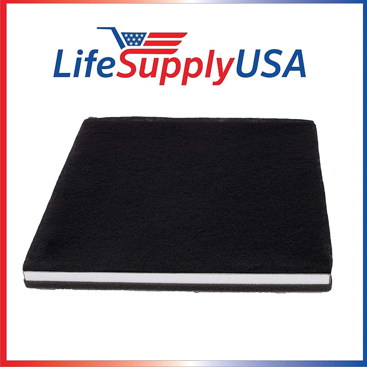 LifeSupplyUSA 3-in-1 HEPA, Carbon, Pre Filter Replacement Compatible with Surround Air MT-8400SF Air Purifier