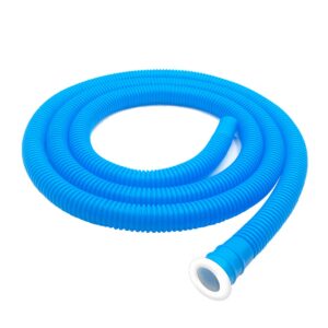 forestchill universal drain hose for air conditoner, inlet hose for semi-automatic washing machine, 5.2 ft