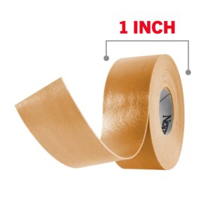 Nexcare Blister Prevention Tape, Waterproof Foam Medical Tape, Sticks Firmly to Skin to Help Prevent Blisters - 1 In x 5 Yds, 1 Roll of Tape