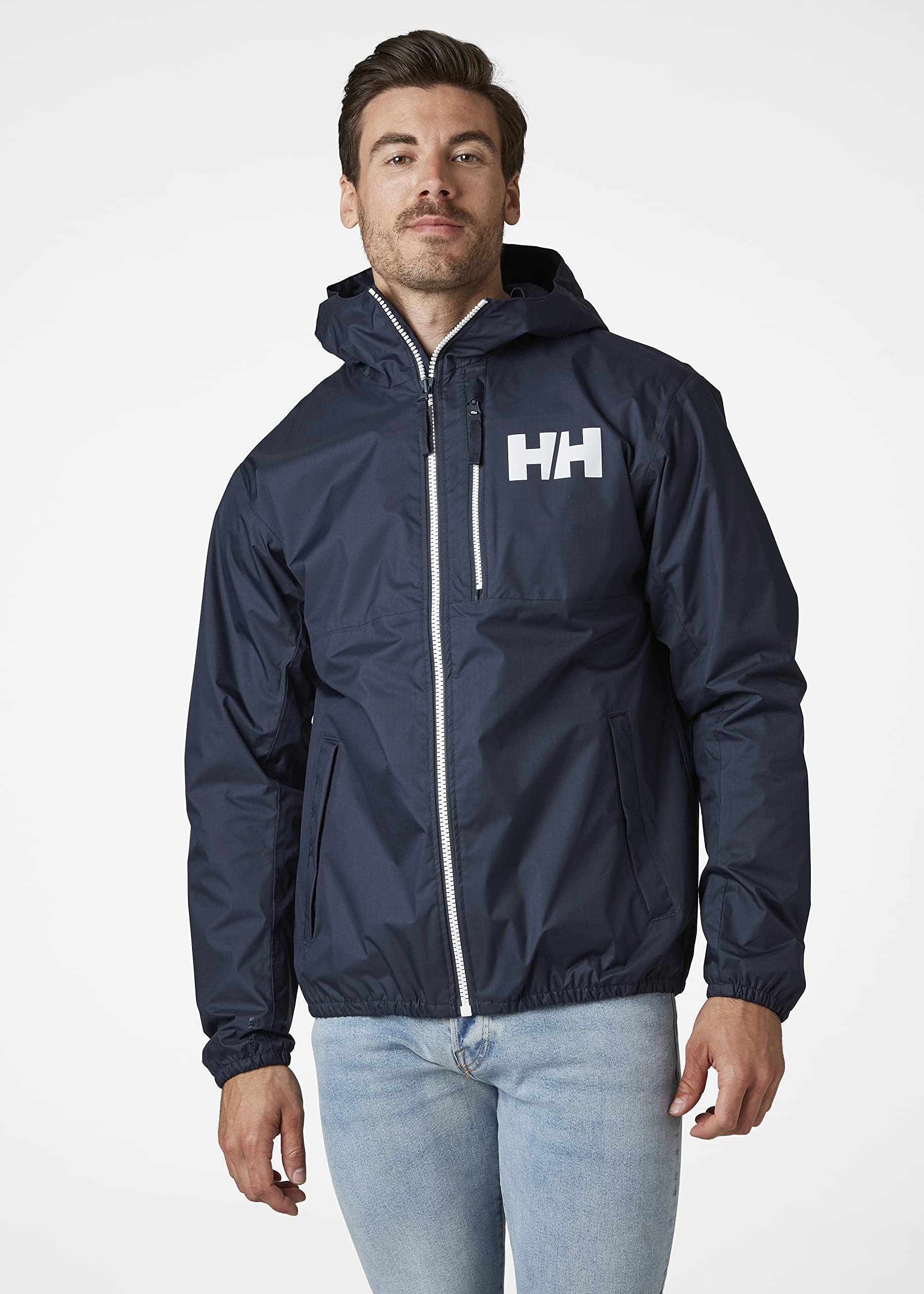 Helly Hansen Men's Belfast 2 Packable Jacket, 597 Navy, Medium