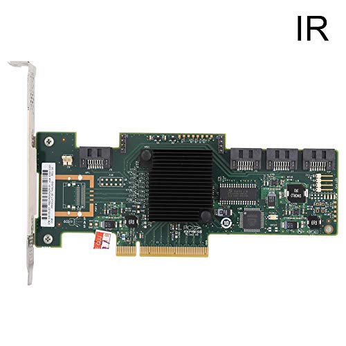 fosa SSD Array Card 4-Port RAID Storage Controller Card 6GB SATA/SAS Array Card for LSI IR/IT Mode, for Windows 10/8/7 with Driver(LSI IR)