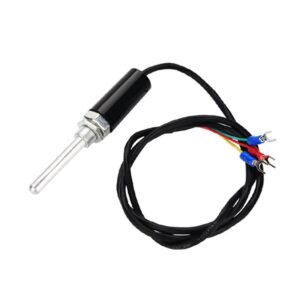 temperature sensor, pt100 type digital temp transducer thermal probe sensor waterproof with cable for arduino raspberry (50mm)