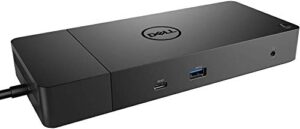 dell performance dock wd19dc docking station with 240w power adapter (provides 210w power delivery; 90w to non-dell systems)