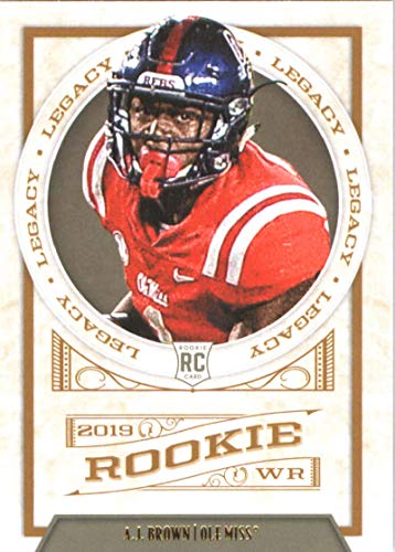 2019 Panini Legacy #141 A.J. Brown NM-MT Ole Miss Rebels Officially Licensed NFL Football Trading Card