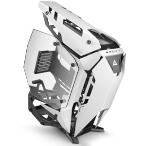 antec torque white/black aluminum atx mid tower computer case/winner of if design award 2019, torque black/white