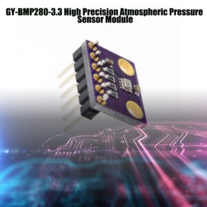 KOOBOOK 5Pcs GY-BMP280-3.3 High Precision Atmospheric Pressure Sensor Module Digital Barometric Pressure Altitude Sensor
