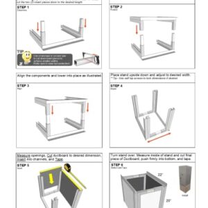 Air Handler/Furnace Stand - Adjustable & Insulate(able)