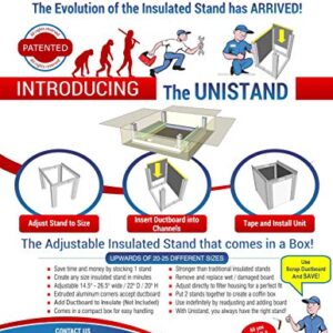 Air Handler/Furnace Stand - Adjustable & Insulate(able)