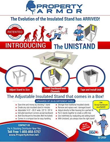 Air Handler/Furnace Stand - Adjustable & Insulate(able)