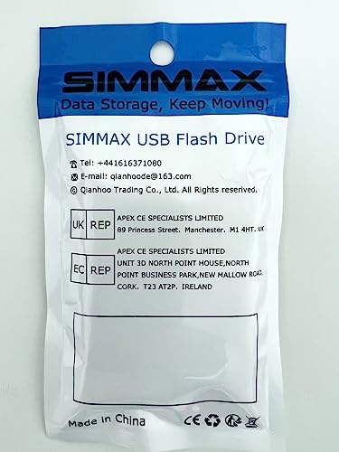 SIMMAX Memory Stick 32GB 3 Pack 32GB USB 2.0 Flash Drives Thumb Drive Pen Drive (32GB Pink Blue Green)