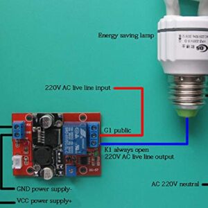 Taidacent 24V Capacitive Proximity Sensor Industrial Metal Detection Inductive Proximity Sensor Switch Proximity Sensor Relay