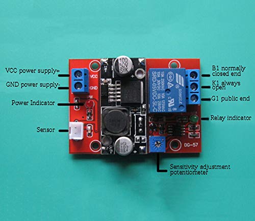 Taidacent 24V Capacitive Proximity Sensor Industrial Metal Detection Inductive Proximity Sensor Switch Proximity Sensor Relay