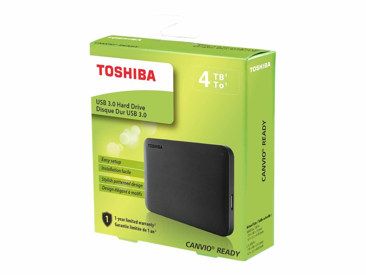 Toshiba Canvio Ready Portable Hard Drive