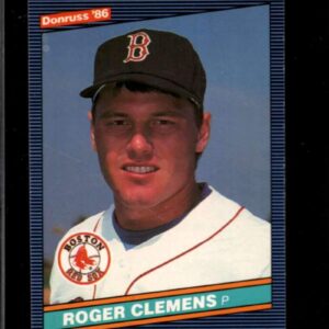 Baseball MLB 1986 Donruss #172 Roger Clemens NM-MT Red Sox