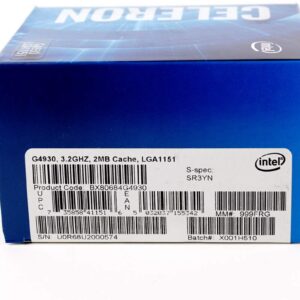 Intel Celeron G4930 Desktop Processor 2 Core 3.2 GHz LGA1151 300 Series 54W