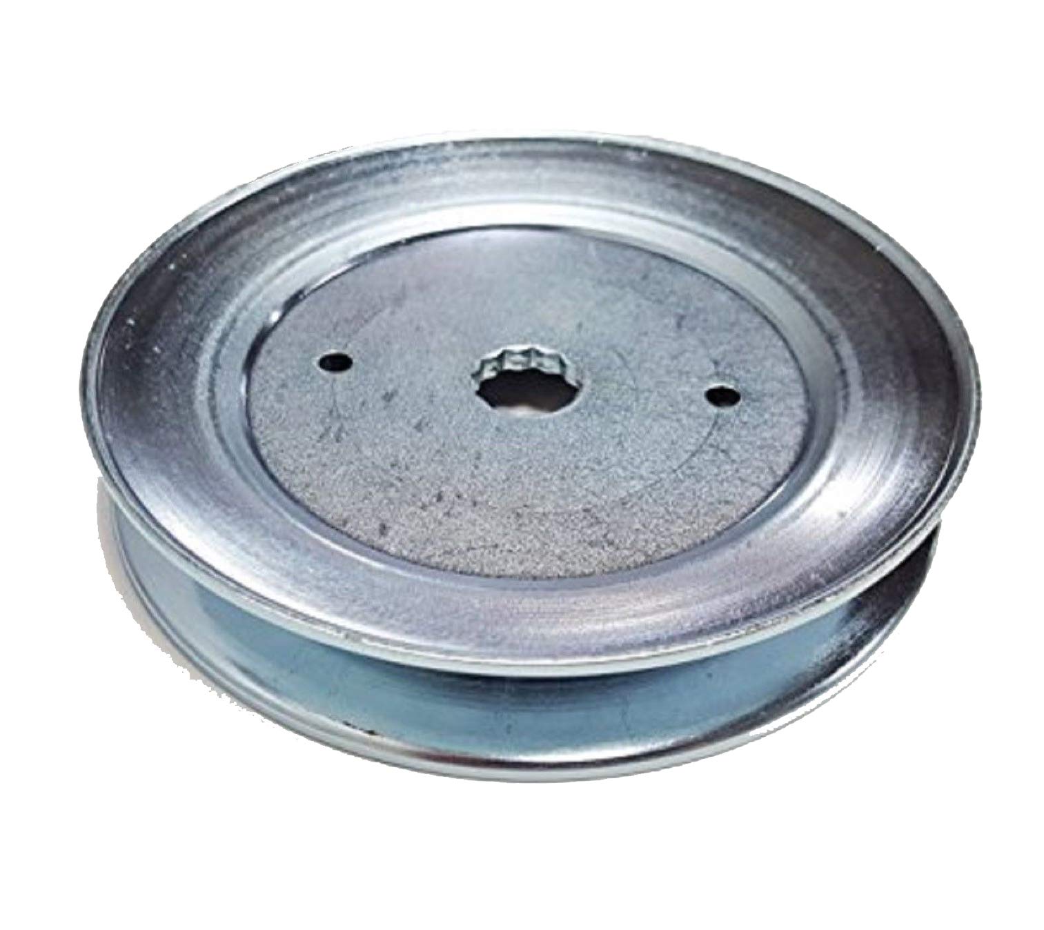 HASMX 153532 173435 Replacement Deck Blade Spindle Pulley for Husqvarna 532153532 532173435 AYP Spindle 129206 Poulan Roper Craftsman Weed Eater 38‘’ Cut Decks