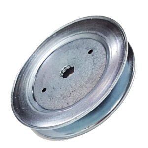 HASMX 153532 173435 Replacement Deck Blade Spindle Pulley for Husqvarna 532153532 532173435 AYP Spindle 129206 Poulan Roper Craftsman Weed Eater 38‘’ Cut Decks