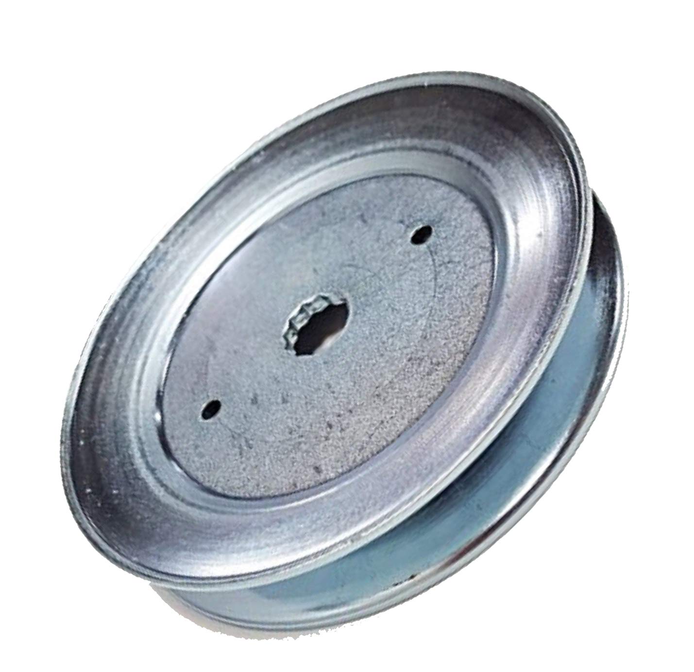 HASMX 153532 173435 Replacement Deck Blade Spindle Pulley for Husqvarna 532153532 532173435 AYP Spindle 129206 Poulan Roper Craftsman Weed Eater 38‘’ Cut Decks