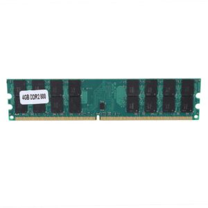 Memory RAM DDR2 4GB, 4GB Large Capacity DDR2 800Mhz Memory Module,Designed for AMD,Adopting 240Pin to Achieve High Anti-Interference and Antistatic Properties,Plug and Play