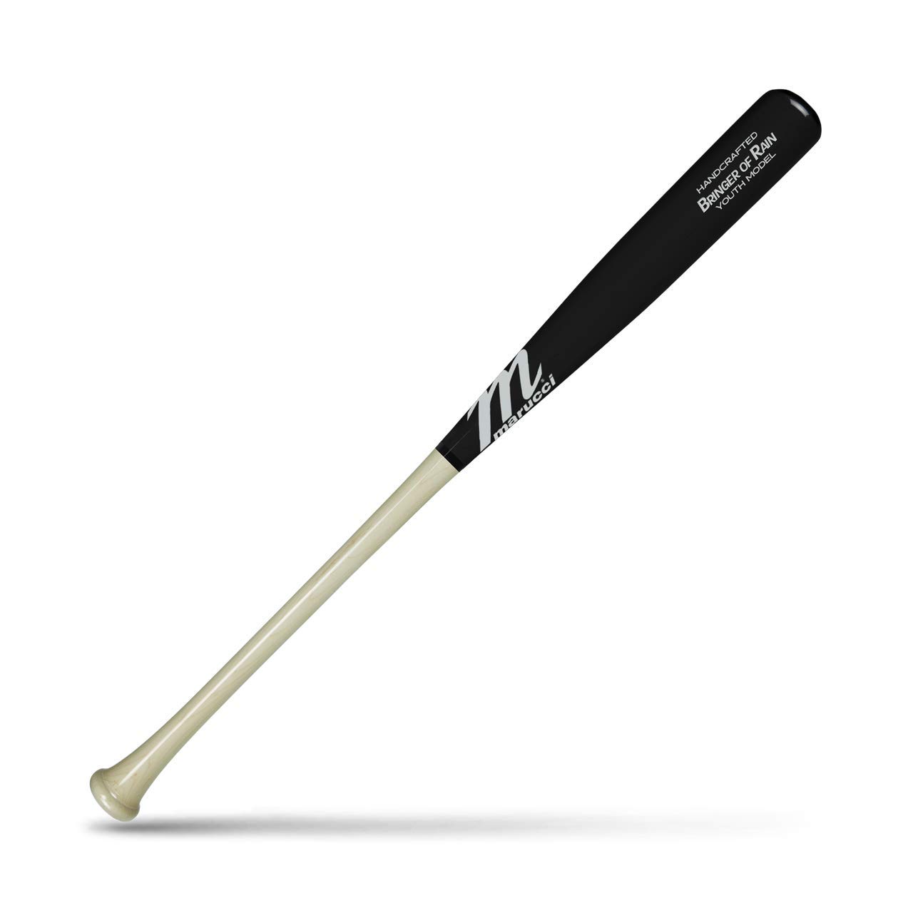 Marucci Josh Donaldson BRINGER OF RAIN Youth Model Maple Wood Baseball Bat, Natural/Black, 31"