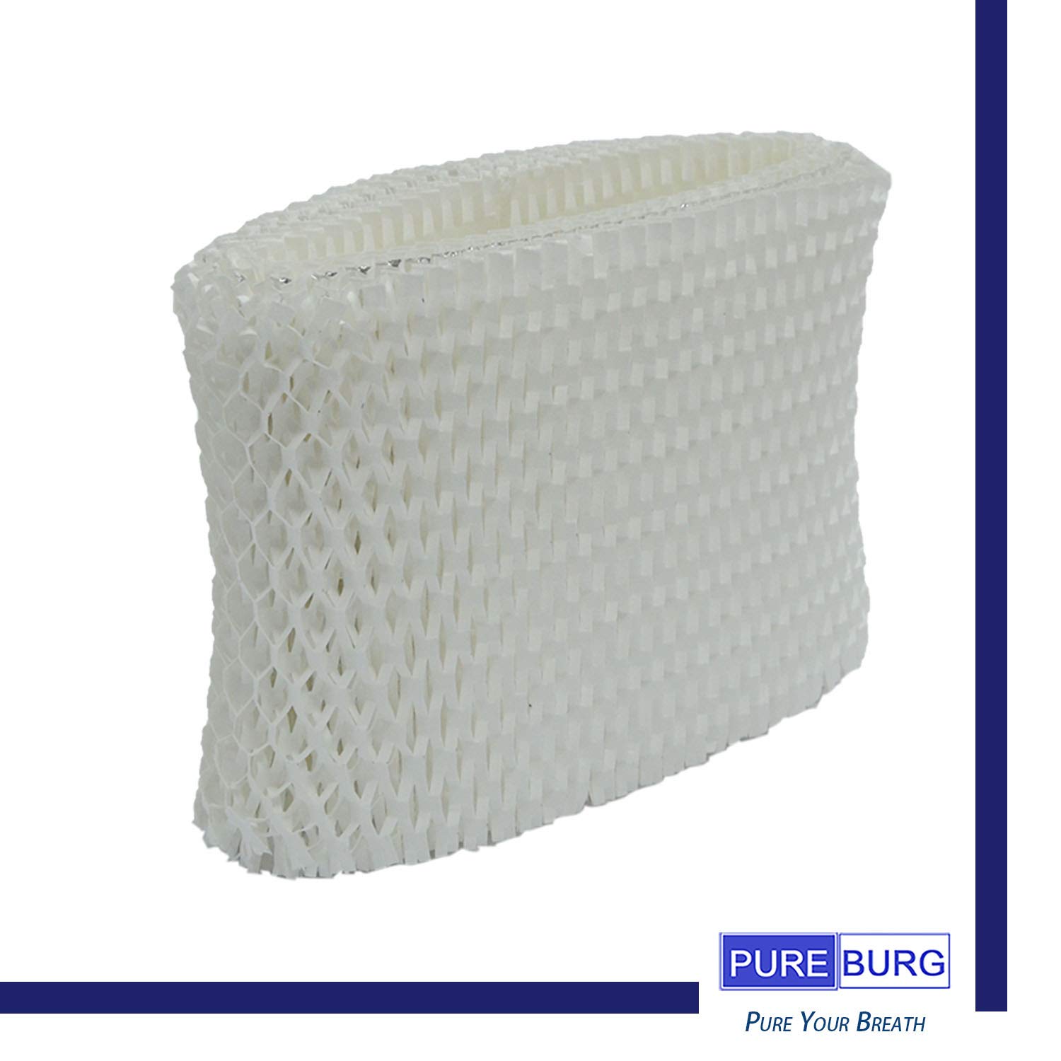 PUREBURG WF2 Wick Filters Compatible with Kaz Vicks V3100 V3500N V3500 V3700 V3800 V3900 Kaz 3020 Sunbeam 1118 Series Honeywell HCM-350 HCM-630 HCM-300T Relion WA-8D Enviracaire ECM-500,4-Pack