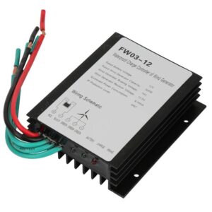 12V 300W Wind Controller, IP67 Waterproof Wind Turbine Generator Regulator, Control Wind Turbines to The Battery Automatically