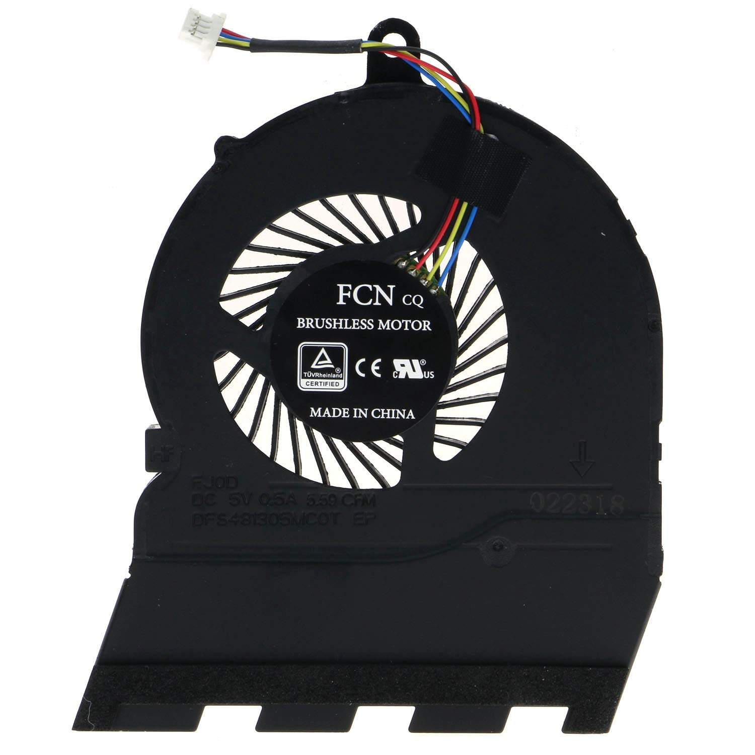 CPU Cooling Fan for Dell Inspiron 15-5565 15-5567 P66F 17-5767 0789DY 0MG81V 0T6X66