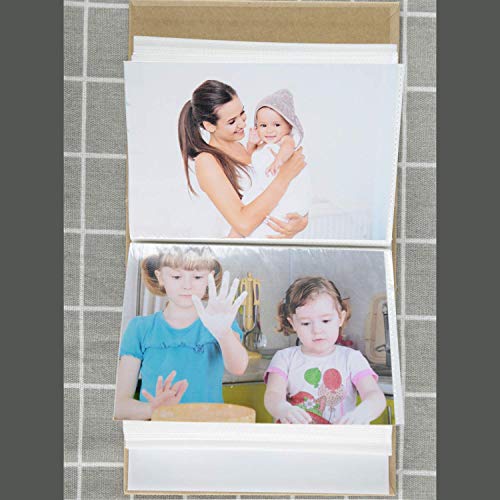 WLC Mini 4x6 Photo Albums 100 Pockets for Kids Girl Photo Album