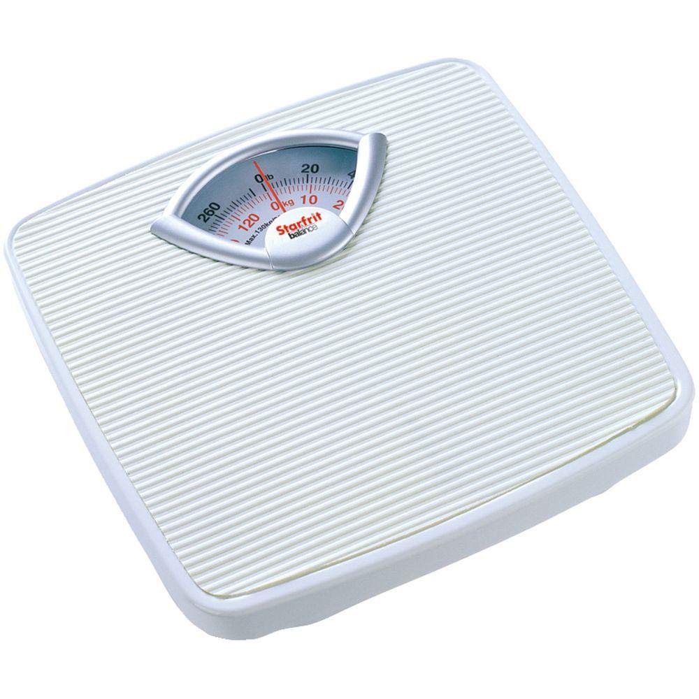 Starfrit Balance 093864-004-0000 White Mechanical Scale 11.20in. x 10.60in. x 2.20in.