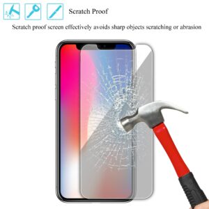 Ailun Privacy Screen Protector for iPhone 11 Pro/iPhone Xs/iPhone X [5.8 Inch] 2Pack Anti Spy Private Case Friendly, Tempered Glass