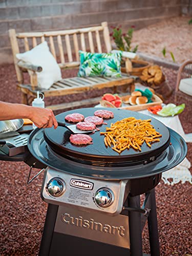 Cuisinart CGG-888 Outdoor Stainless Steel Lid, 360° Griddle Cooking Center