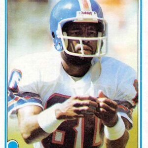 1981 Topps #82 Rick Upchurch Broncos NFL Football Card NM-MT