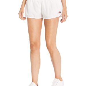 Champion Women's Ripstop Short, White, X Small