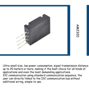 KOOBOOK 2Pcs AM2320 AM2320B Digital Temperature Humidity Sensor Replace SHT10 SHT11 for Arduino