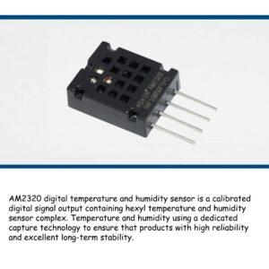 KOOBOOK 2Pcs AM2320 AM2320B Digital Temperature Humidity Sensor Replace SHT10 SHT11 for Arduino