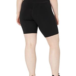 Champion womens 7" Authentic Bike Short Yoga Pants, Black-550761, Small US