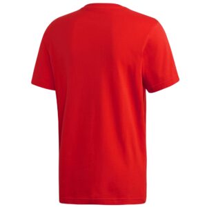 adidas Originals Men's Trefoil T-Shirt, Lush Red, S