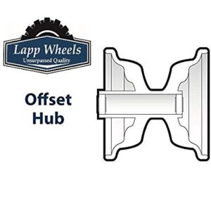 Lapp Wheels 4.10/3.50-4 Heavy Duty Pneumatic Tire Wagon/Hand truck/Dolly cart/Mower replacement,