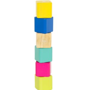 Tegu 6 Piece Magnetic Baby’s First Building Blocks, Tints