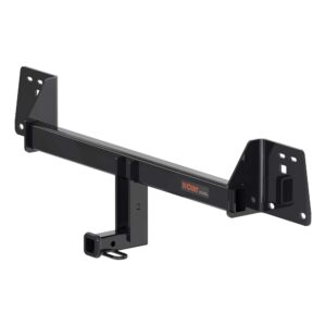 curt 11567 class 1 trailer hitch, 1-1/4-inch receiver, fits select toyota corolla, c-hr, gloss black powder coat