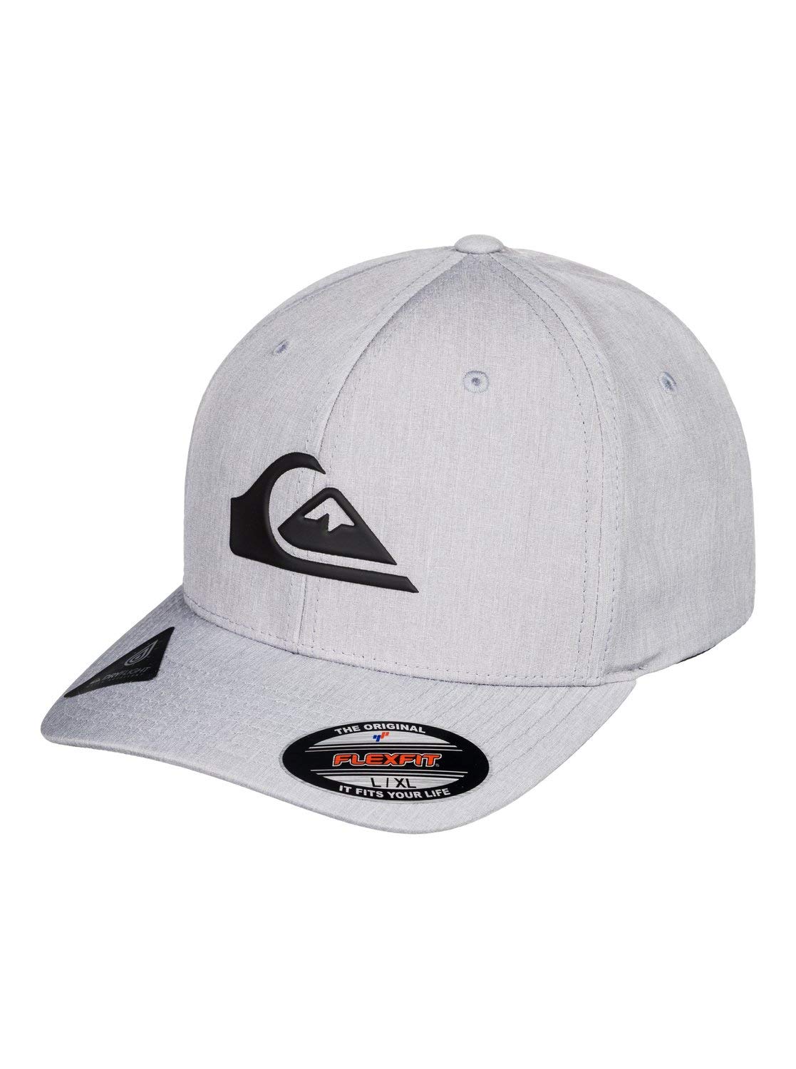 Quiksilver mens Amped Up Hat Baseball Cap, Sleet Heather, Small-Medium US