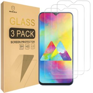 mr.shield [3-pack] designed for samsung galaxy a10e / galaxy a10e [tempered glass] screen protector with lifetime replacement