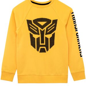 Transformers Boys Sweatshirt Size 6 Yellow