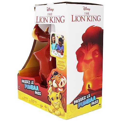 Spin Master Games Disney Lion King Pumbaa Pass Game for Families, Teens, and Adults